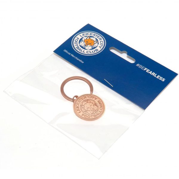 Leicester City FC Rose Gold Crest Keyring - Image 8