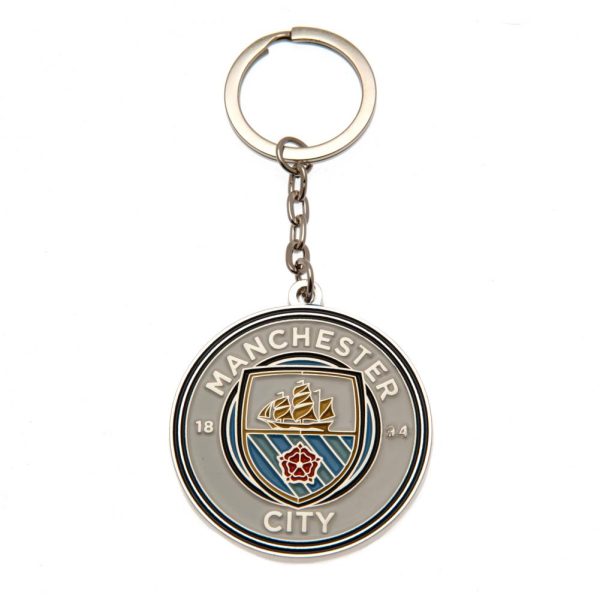 Manchester City FC Crest Keyring - Image 4
