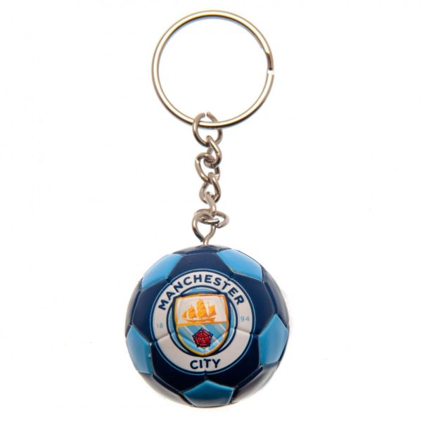 Manchester City FC Football Keyring - Image 4