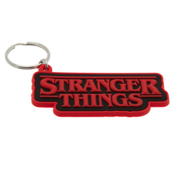 Stranger Things Logo PVC Keyring - Image 6