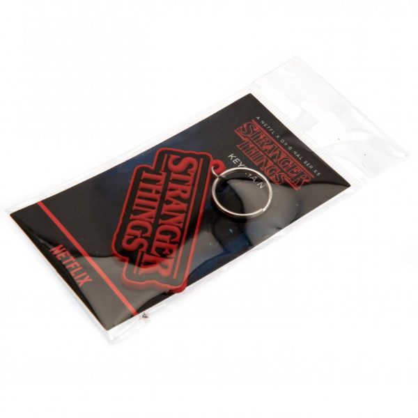 Stranger Things Logo PVC Keyring - Image 8