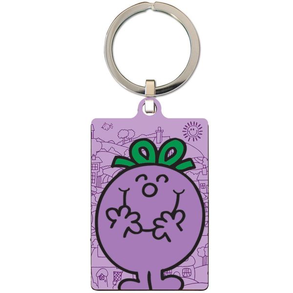 Little Miss Naughty Metal Keyring - Image 6