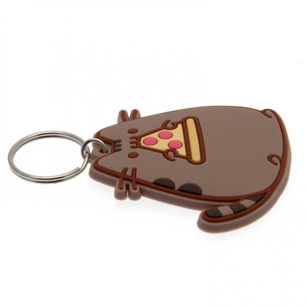 Pusheen Pizza PVC Keyring - Image 6
