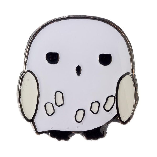 Harry Potter Badge Chibi Hedwig Owl - Image 4