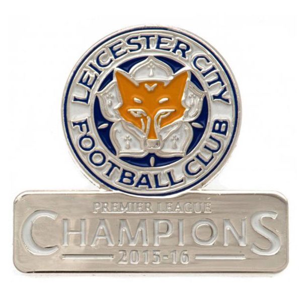 Leicester City FC Premier League Champions Badge - Image 4