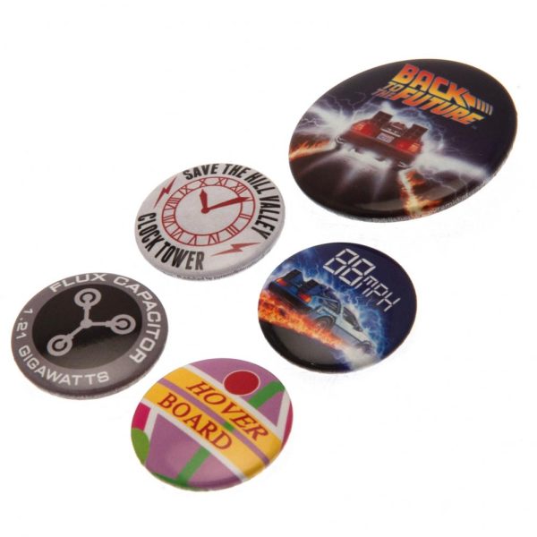 Back To The Future Button Badge Set - Image 6