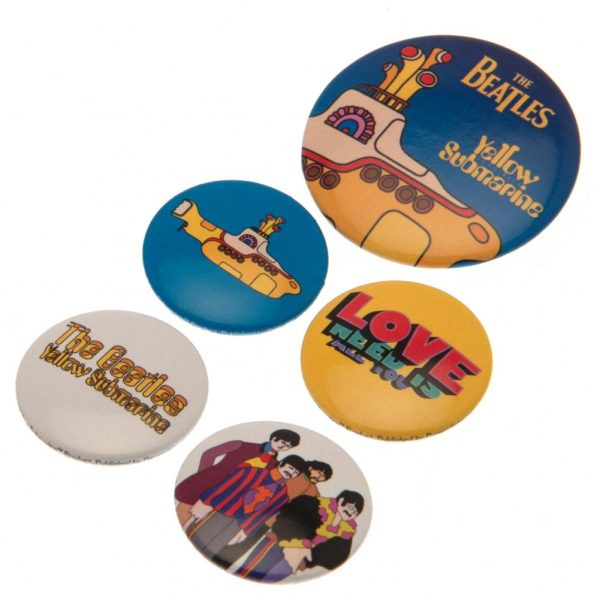 The Beatles Yellow Submarine Button Badge Set - Image 6