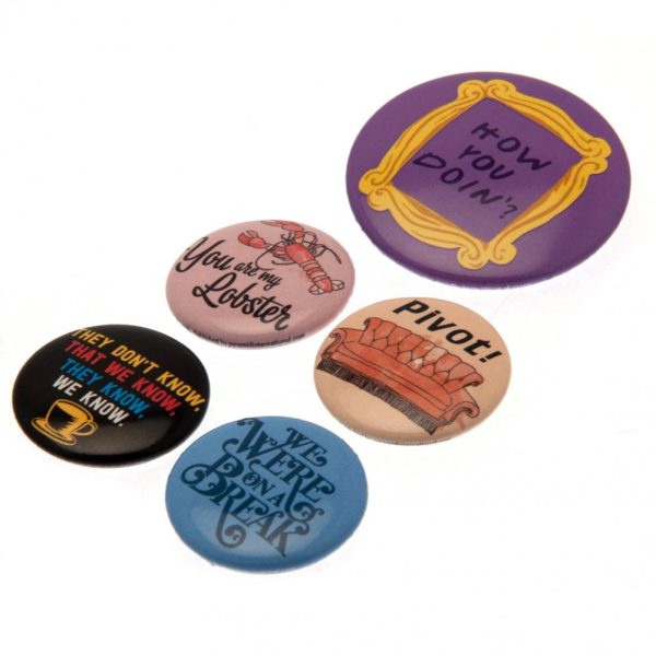 Friends Button Badge Set - Image 6