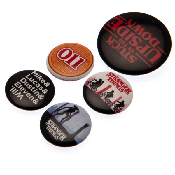 Stranger Things Button Badge Set - Image 6