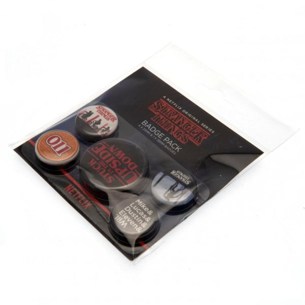 Stranger Things Button Badge Set - Image 8