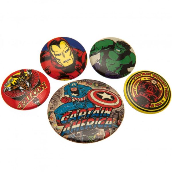 Marvel Comics Button Badge Set - Image 4