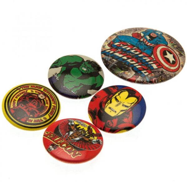 Marvel Comics Button Badge Set - Image 6