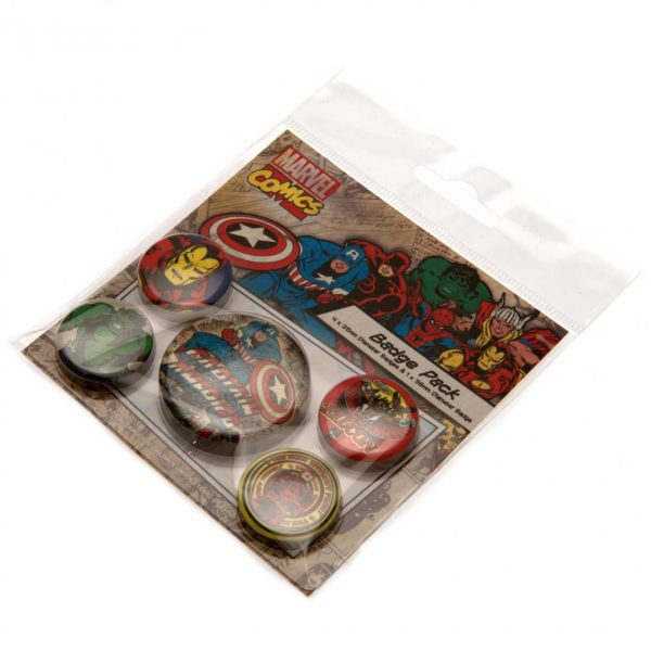 Marvel Comics Button Badge Set - Image 8