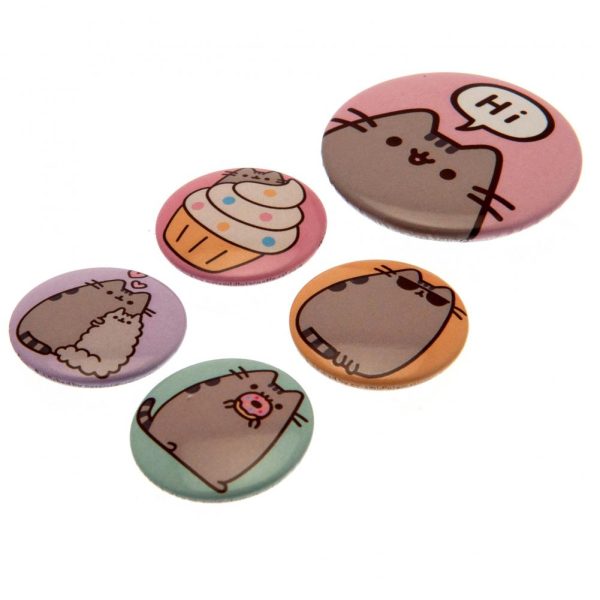 Pusheen Hi Button Badge Set - Image 6