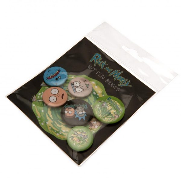 Rick And Morty Button Badge Set - Image 8