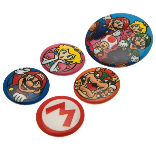 Super Mario Button Badge Set - Image 6