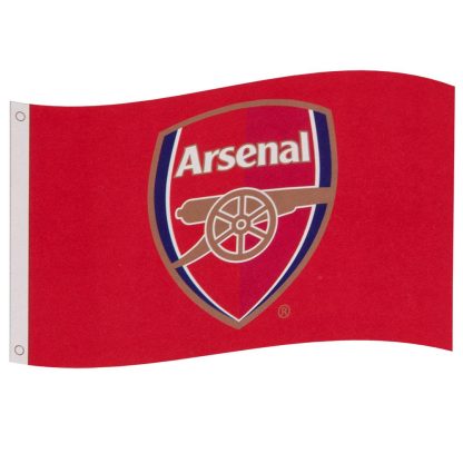 Arsenal FC Core Crest Flag - Image 4