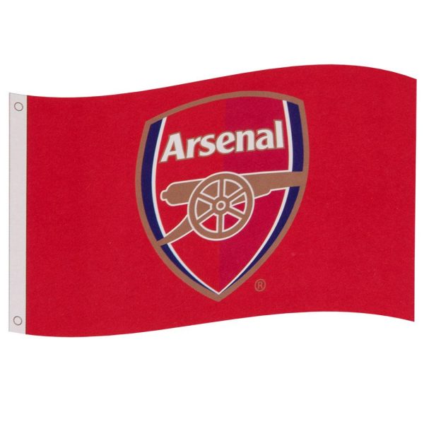 Arsenal FC Core Crest Flag - Image 4