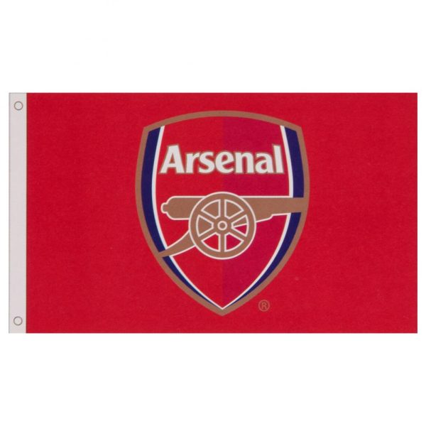 Arsenal FC Core Crest Flag - Image 6