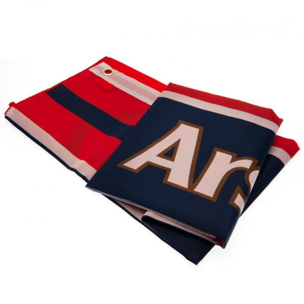 Arsenal FC Wordmark Flag - Image 8