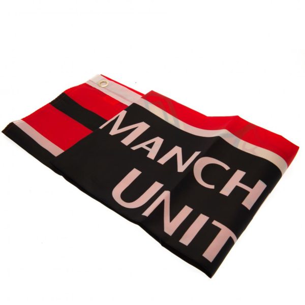 Manchester United FC Wordmark Flag - Image 8