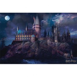 Harry Potter Poster Hogwarts Night 299