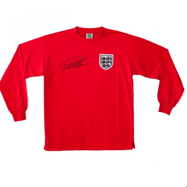 England FA Sir Geoff Hurst Signed Shirt - Image 8