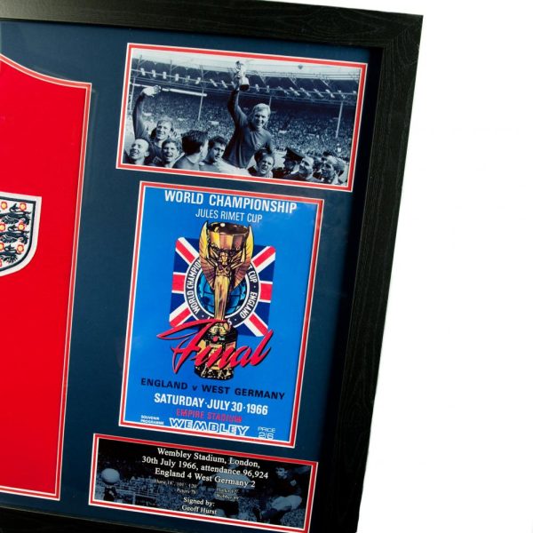 England FA Sir Geoff Hurst Signed Shirt (Framed) - Image 8