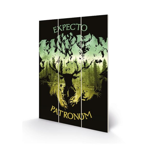 Harry Potter Expecto Patronum Wood Print - Image 4