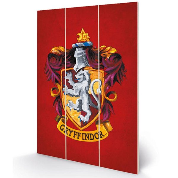 Harry Potter Gryffindor Wood Print - Image 4