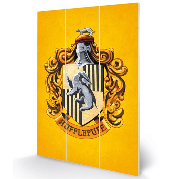 Harry Potter Hufflepuff Wood Print - Image 4