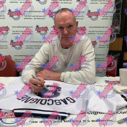 Tottenham Hotspur FC Gascoigne Signed Shirt - Image 6