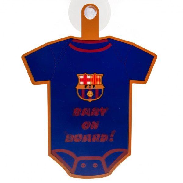 FC Barcelona Baby On Board Sign - Image 4