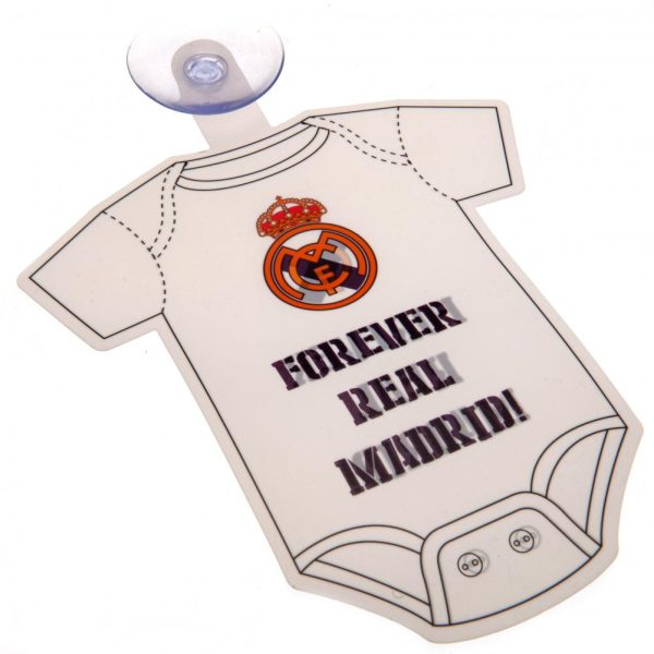 Real Madrid FC Baby On Board Sign - Image 6