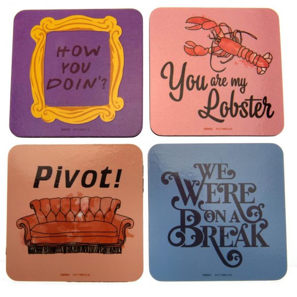Friends Coaster Set Lobster - Image 6