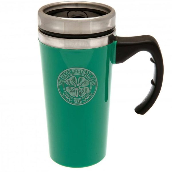 Celtic FC Handled Travel Mug - Image 4