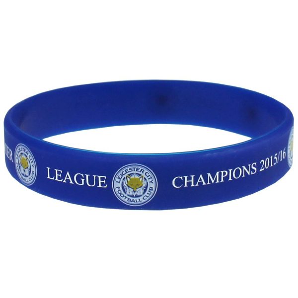 Leicester City FC Premier League Champions Silicone Wristband - Image 4