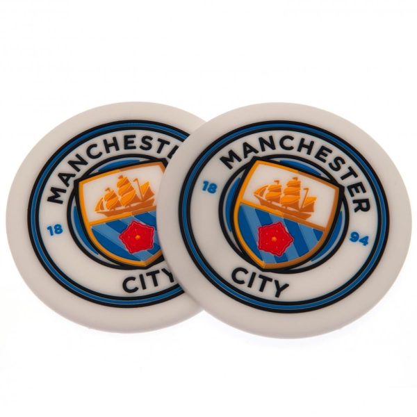 Manchester City FC 2pk Coaster Set - Image 4