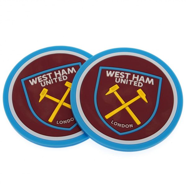 West Ham United FC 2pk Coaster Set - Image 4
