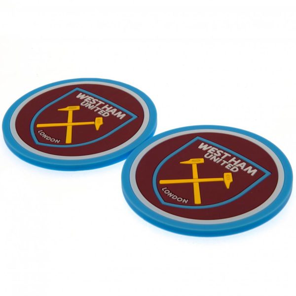 West Ham United FC 2pk Coaster Set - Image 6