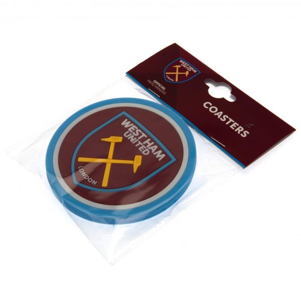 West Ham United FC 2pk Coaster Set - Image 8