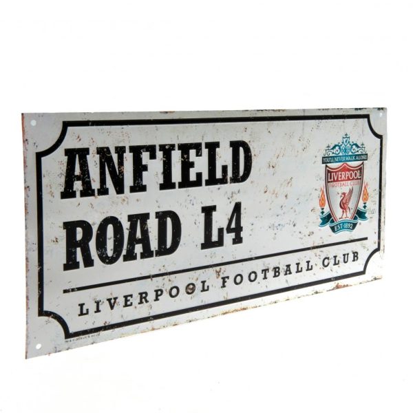Liverpool FC Retro Street Sign - Image 4