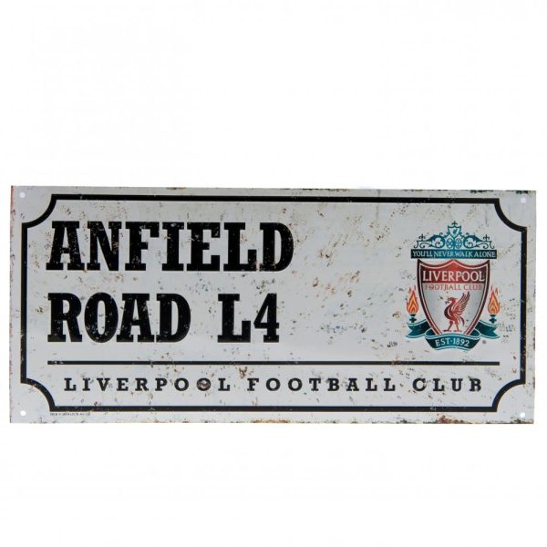 Liverpool FC Retro Street Sign - Image 6