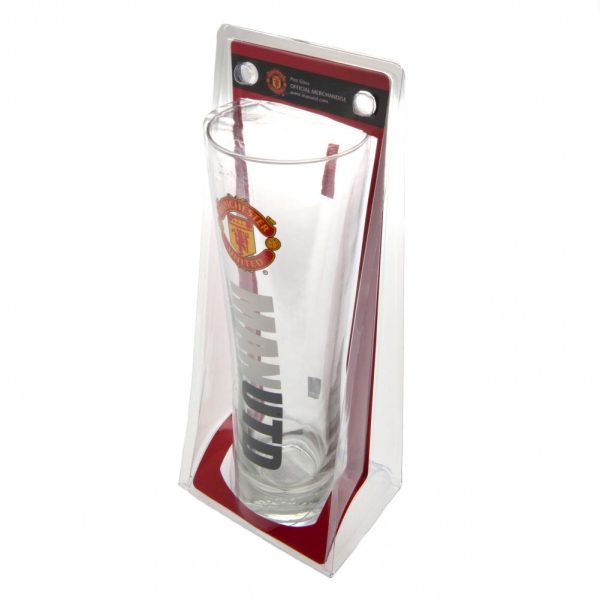 Manchester United FC Tall Beer Glass - Image 6