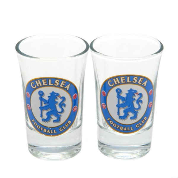 Chelsea FC 2pk Shot Glass Set - Image 4