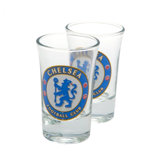 Chelsea FC 2pk Shot Glass Set - Image 6