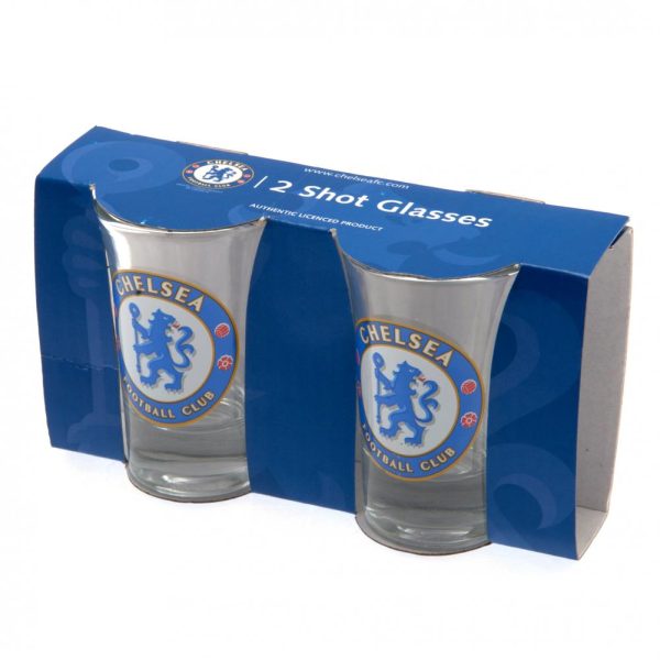 Chelsea FC 2pk Shot Glass Set - Image 8