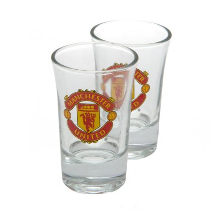 Manchester United FC 2pk Shot Glass Set - Image 6