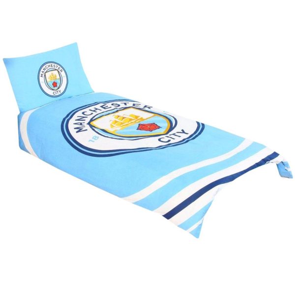 Manchester City FC Pulse Single Duvet Set - Image 4