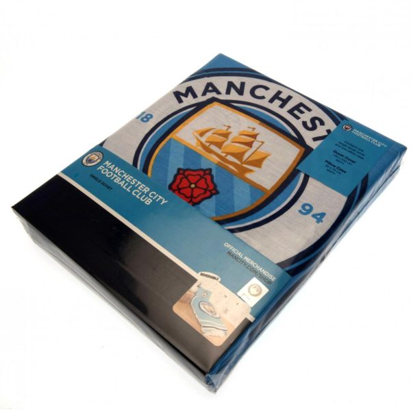 Manchester City FC Pulse Single Duvet Set - Image 8
